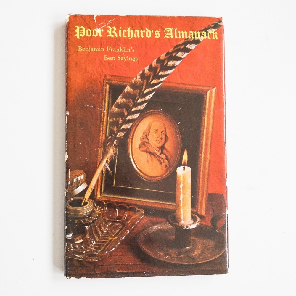 Poor Richard's Almanack Benjamin Franklin 1967 Hardcover Hallmark